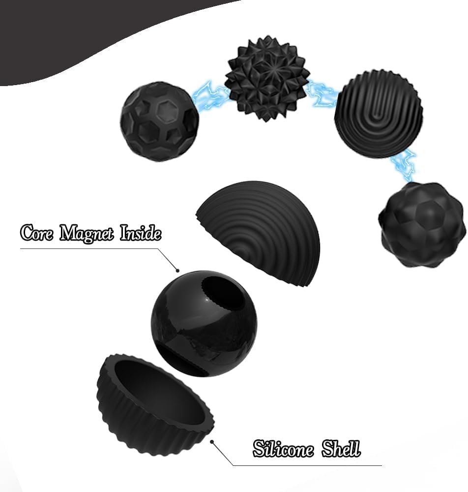 Ballzy - Satisfying Magnetic Fidget Balls – Calm Your Mind, Keep Your Hands Busy.