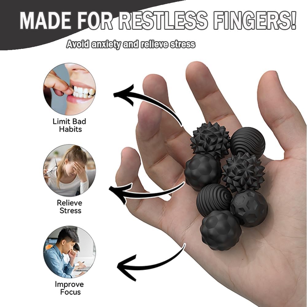 Ballzy - Satisfying Magnetic Fidget Balls – Calm Your Mind, Keep Your Hands Busy.