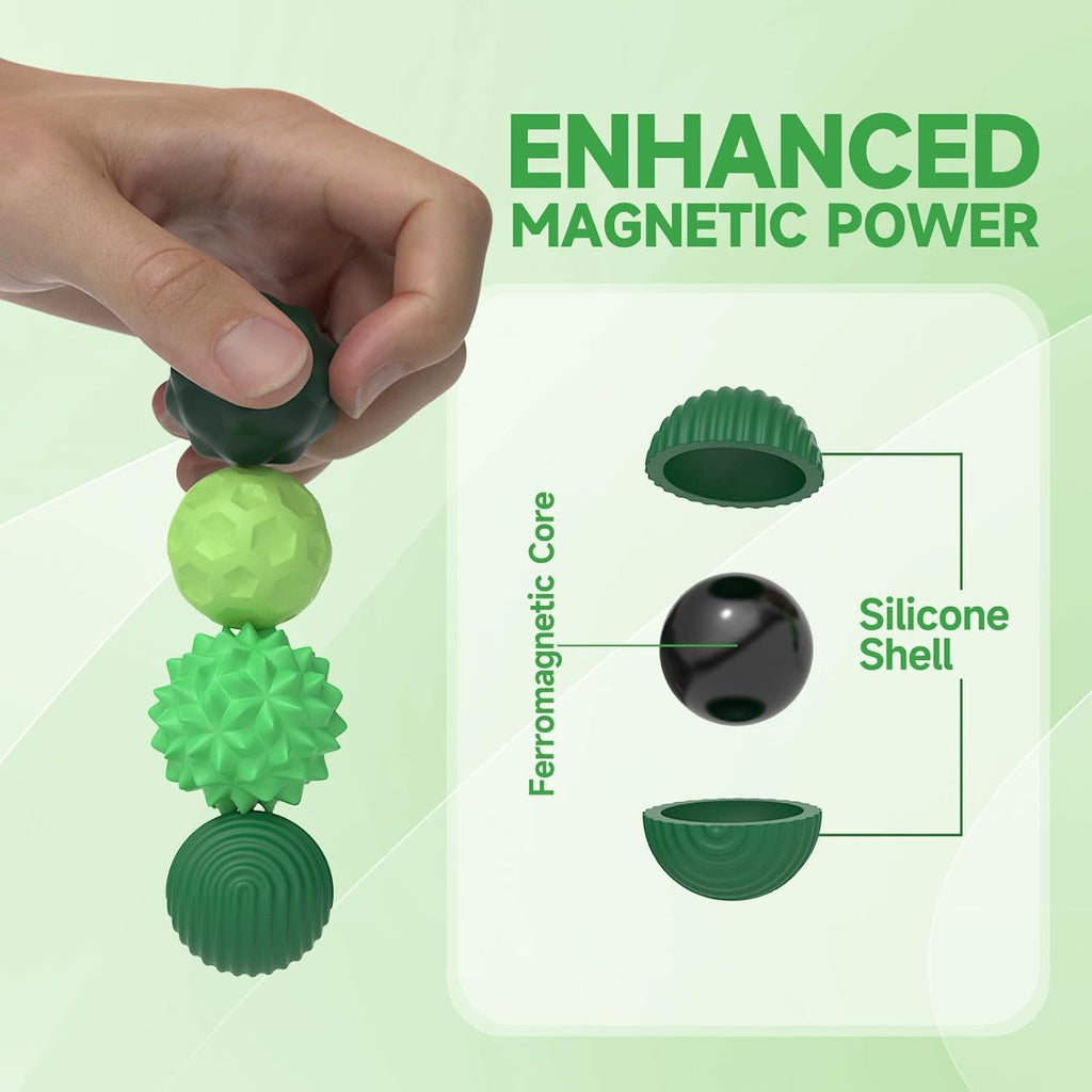 Ballzy - Satisfying Magnetic Fidget Balls – Calm Your Mind, Keep Your Hands Busy.