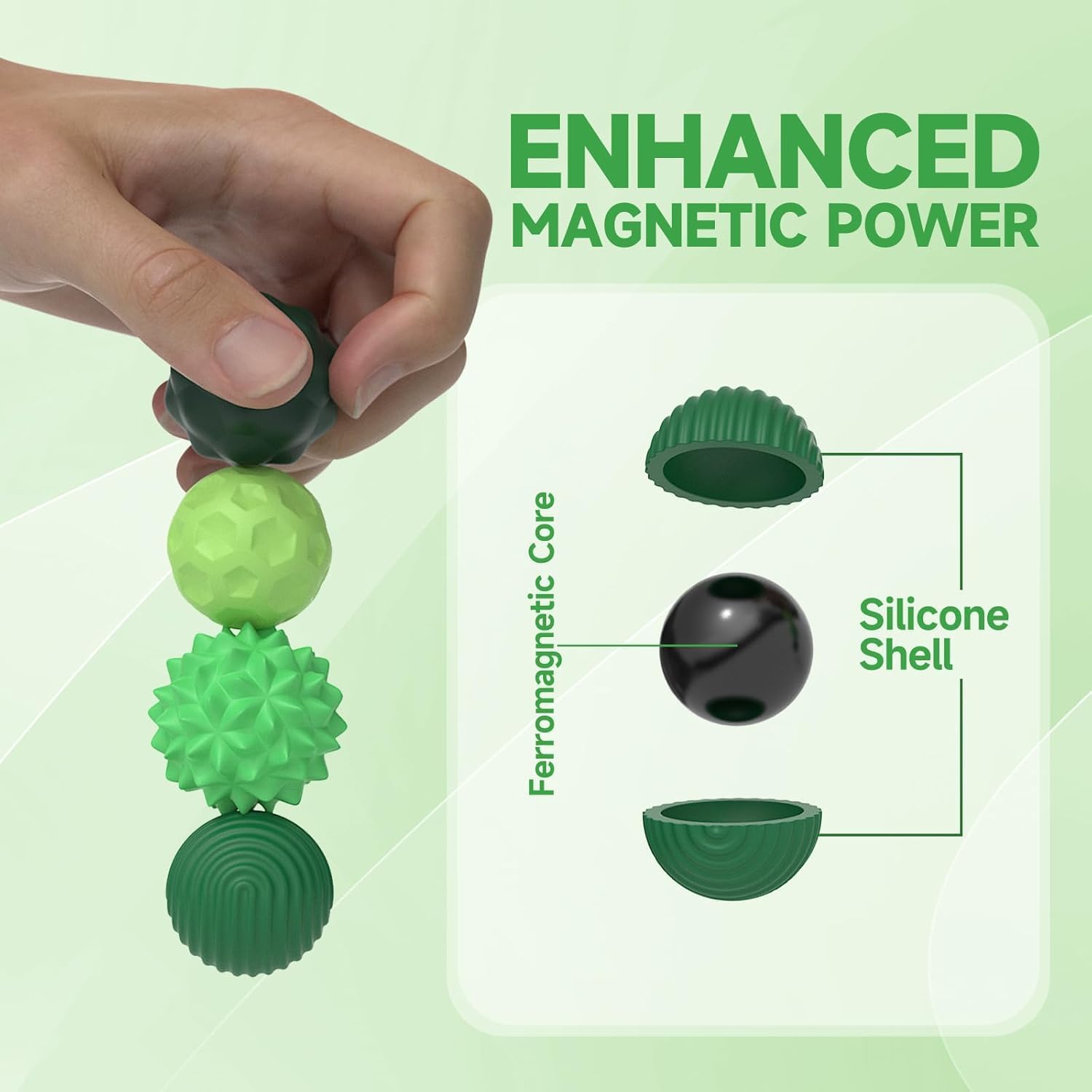 Ballzy - Satisfying Magnetic Fidget Balls – Calm Your Mind, Keep Your Hands Busy.